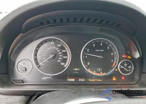 2013 BMW 550 I из США, поврежденный, VIN WBAFR9C52DDX79912